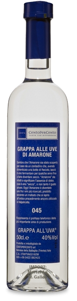 Grappa alle Uve di Amarone