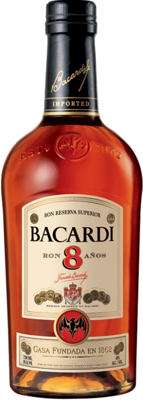 Bacardi Rum 8 Years