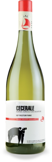 Cecerale Fiano IGP senza solfiti